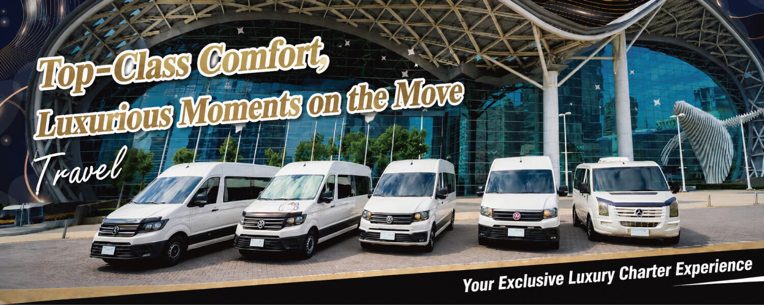 BINFA Luxury Chauffeured Van - Stories Banner Image